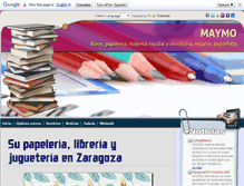 Tablet Screenshot of maymo.eu